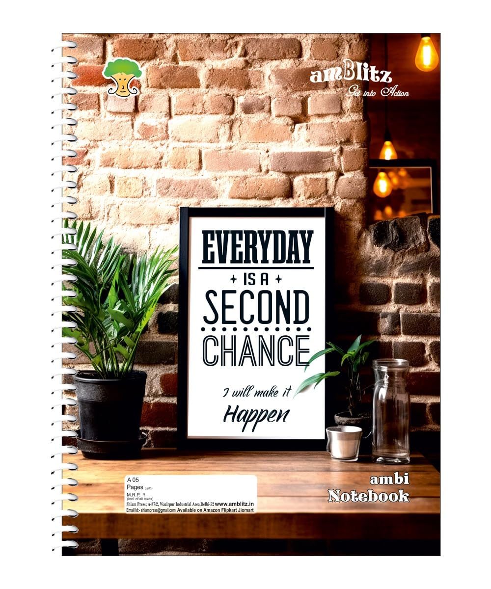 Spiral Ruled Notebook - 600 Pages - Mega Series